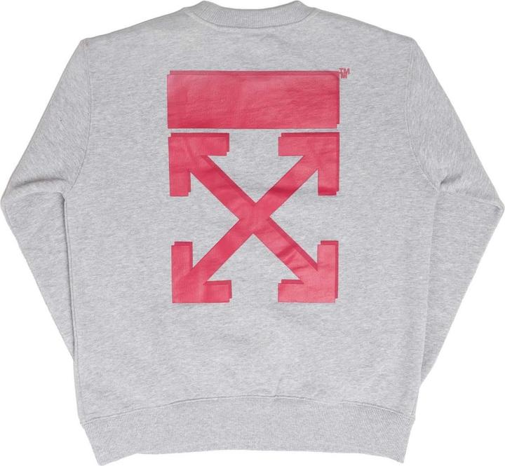 Actual product image Off Childrens/Kids Arrow Rubber Crew Neck Sweatshirt (128)