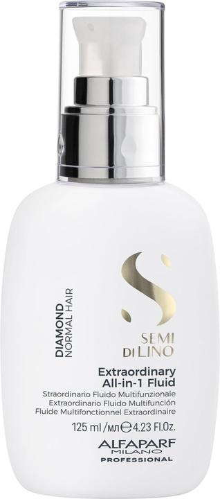 Actual product image Alfaparf Semi di Lino Diamond Extraordinary All-in-1 Leave-In Fluid with Thermal Protection 4.23 fl. oz. (125 ml)