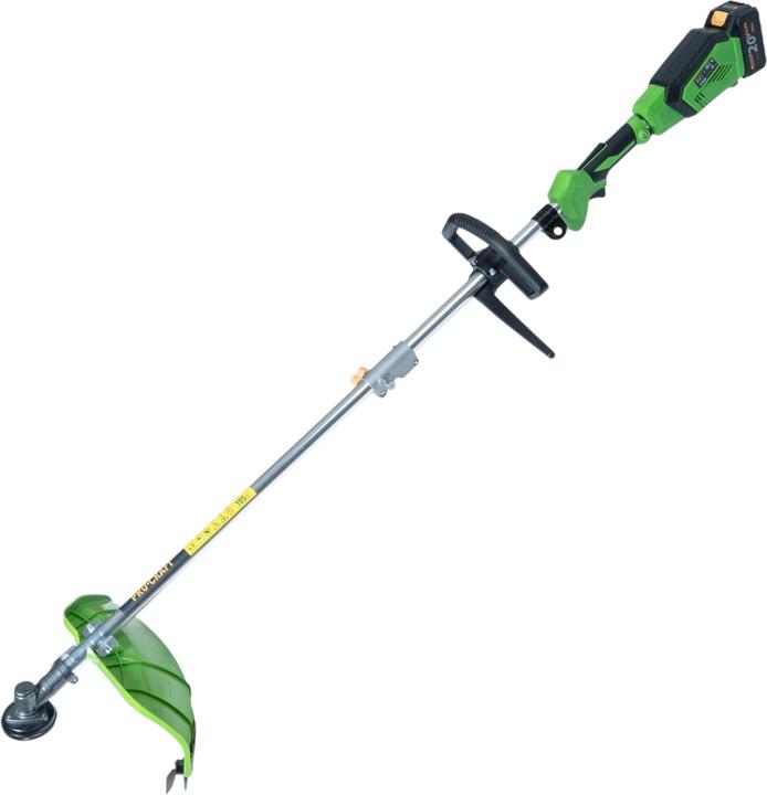 Produktbild Procraft ATA-40 Akku Freischneider 20 V 420 mm Brushless + 2x Akku 4,0 Ah + Ladegerät (Metallschneideblatt, Trimmfaden)