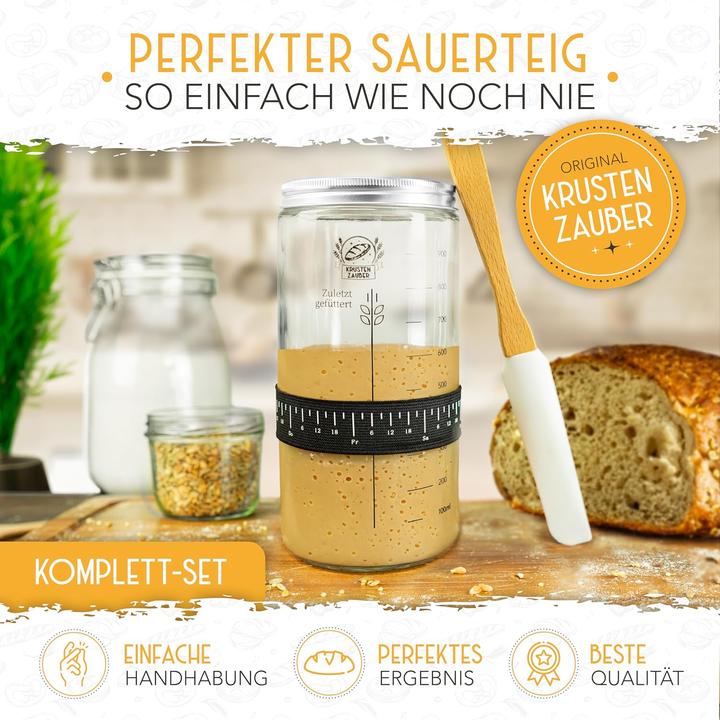 Produktbild Krustenzauber Sauerteig Starter Set
