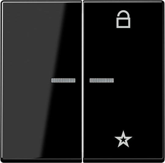 Actual product image JUNG FM A 1701 SW eNet radio control button