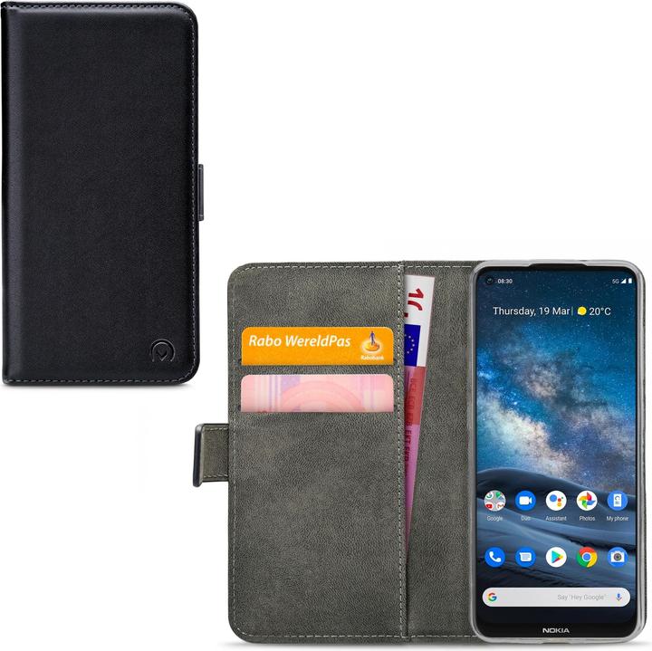 Actual product image Mobilizera Mobilize Classic Gelly Wallet Cover Til Nokia 8.3 Sort (Nokia 8.3 5G)