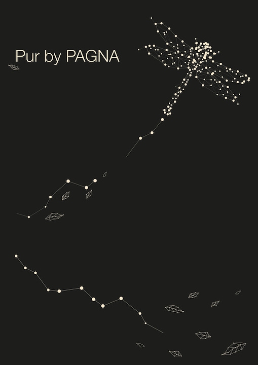 Actual product image Pagna Pure (A5, Checked, Hardcover)