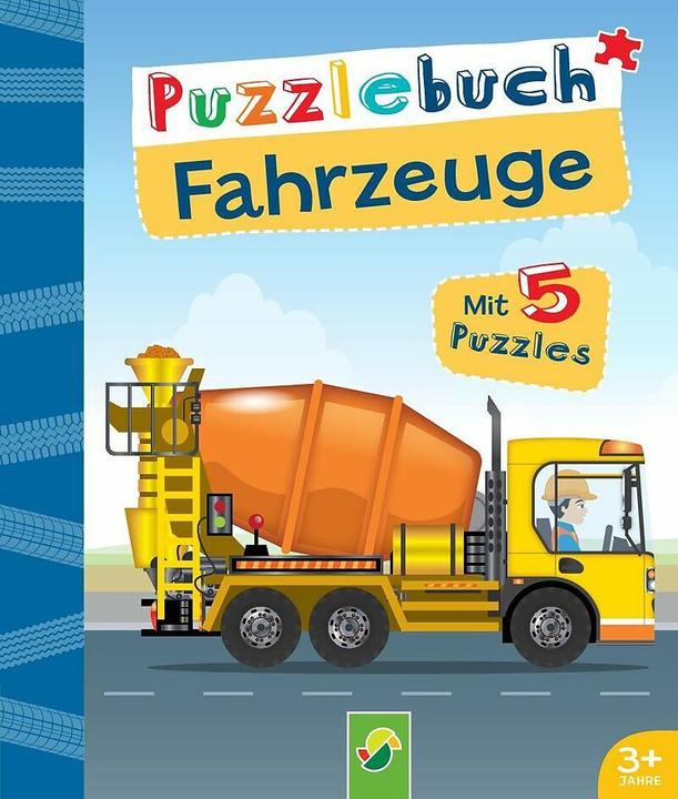 Puzzlebuch Fahrzeuge (6 Teile)