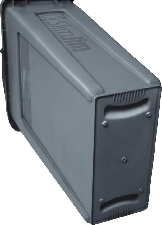 Produktbild Rubbermaid Wertstoffsammler aus Kunststoff (87 l)