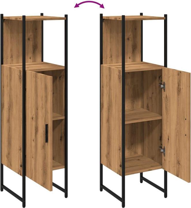 Actual product image VidaXL Badschrank (33 x 33 x 120.5 cm)
