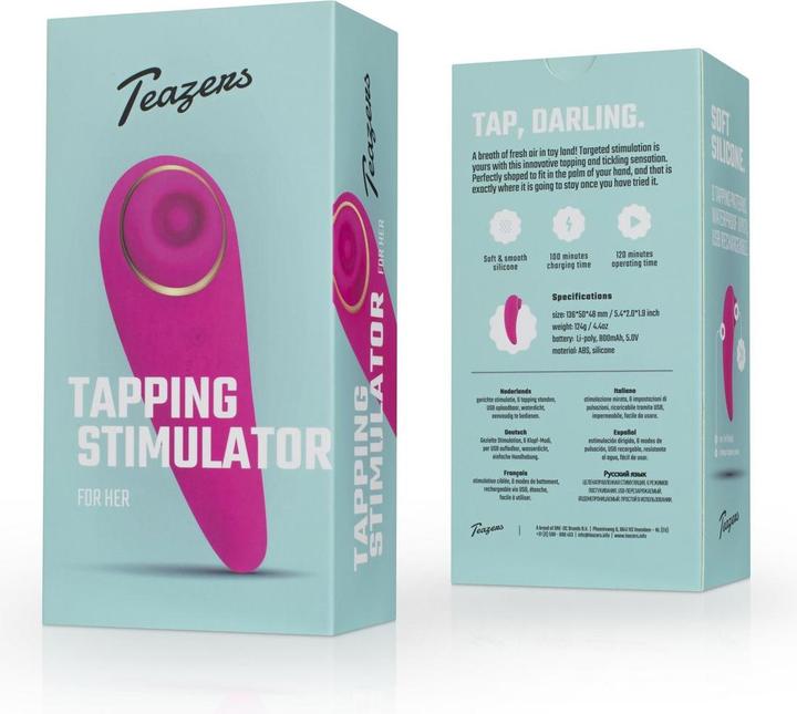 Actual product image Teazers Tapping Clitoris Stimulator