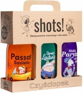 Immagine prodotto LaQ Shots! Set regalo detergente per uomo 3x 500ml (Set per la cura dei capelli)