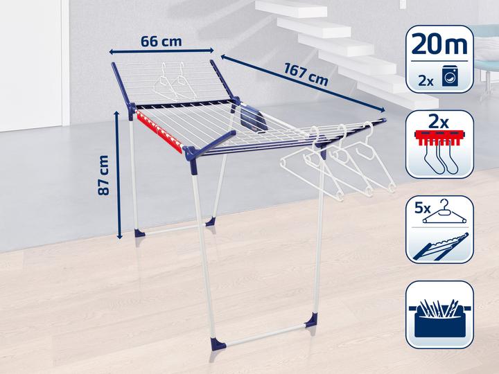 Productafbeelding Leifheit Pegasus 200 Comfort (20 m)