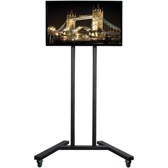 Thumbnail - b-tech Flat Screen Stand (Universal, 50", 50 kg), TV Ständer, Schwarz