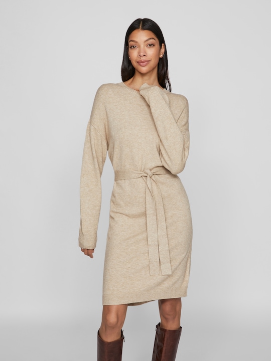Produktbild Vila Kurzes Gürtel Strickkleid (XS)