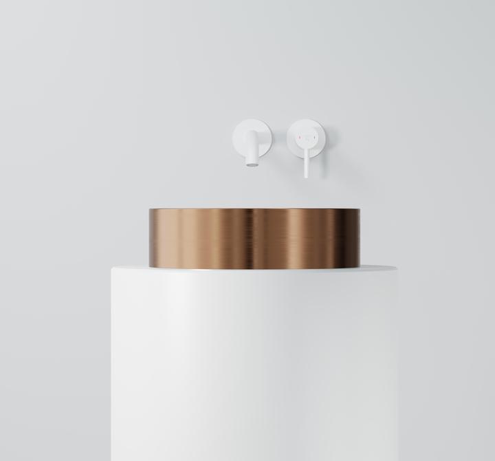 Produktbild Steinberg Série 442 lavabo à poser, rond, acier inox, sans trou pour robinet, sans trop-plein, 400x400x110mm (400 mm, 400 mm)
