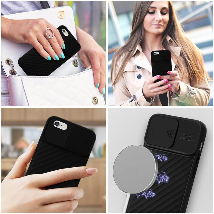 Produktbild Cadorabo TPU Cover mit Kamera Schutz (Apple iPhone 6 Plus)