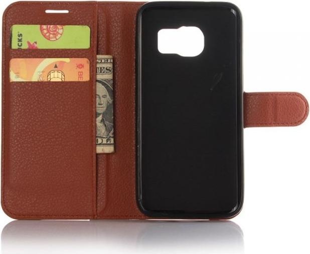 Produktbild MU Classic Modernes Leder Cover mit Litchitextur (Samsung Galaxy S7 Edge)