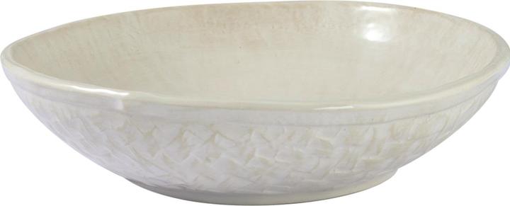 Produktbild Greengate Woven Schale gewebt off white medium 19,5cm