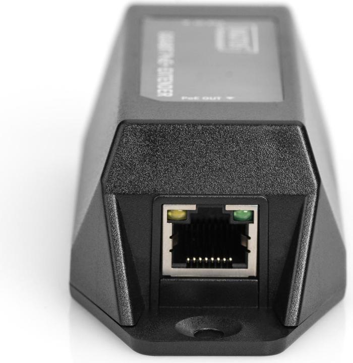 Produktbild Digitus Gigabit PoE Indoor Extender 22 Watts Output Desktop or Wall-mount 100m extension cascadable self...