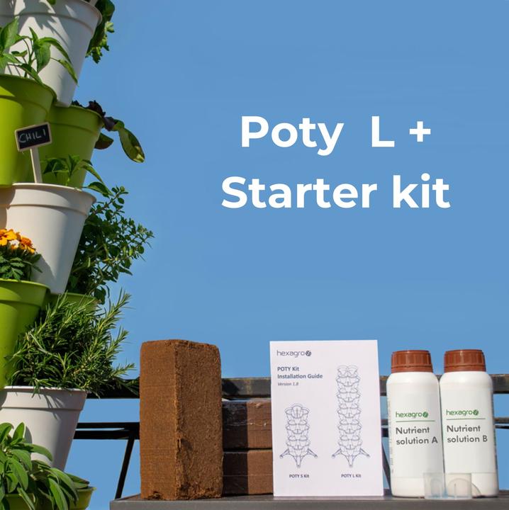 Produktbild Hexagro Poty L Kit Bundle -Starter Kit