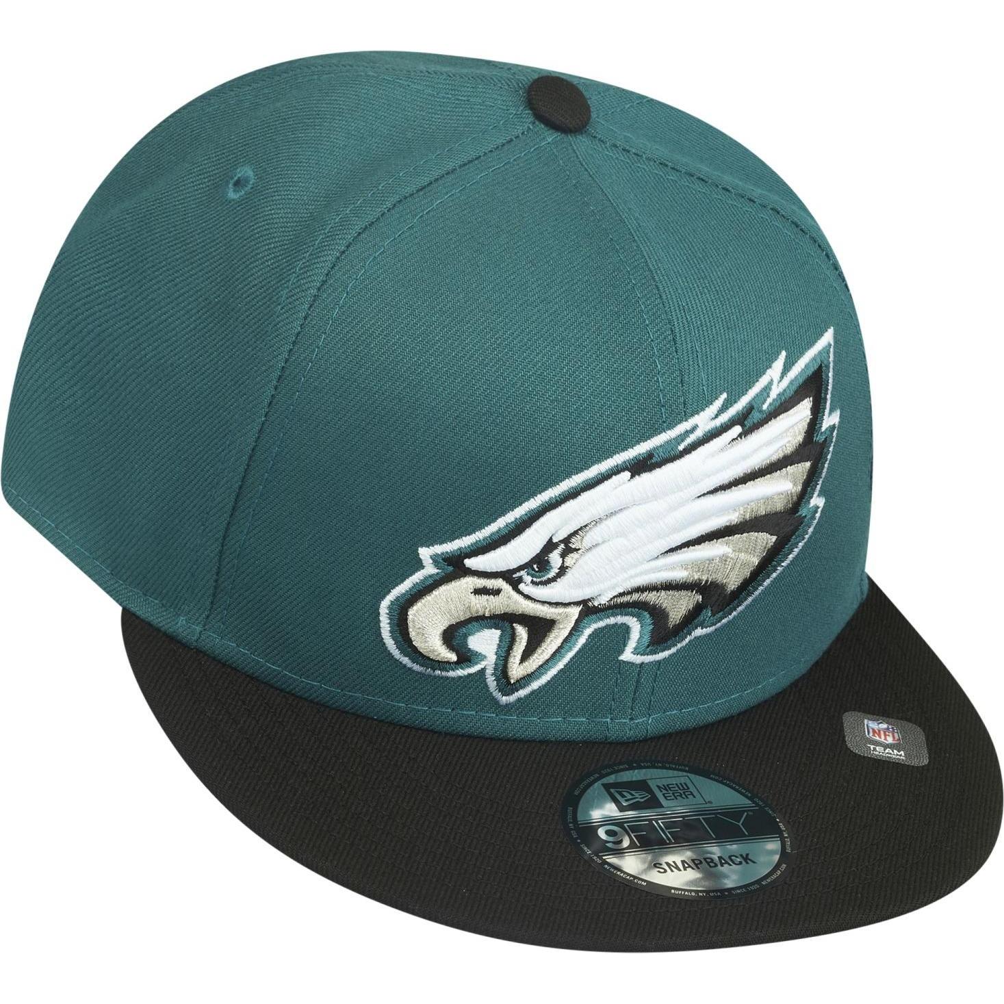 Thumbnail - New Era, Herren, Cap, 9Fifty Logo Philadelphia Eagles, Grün