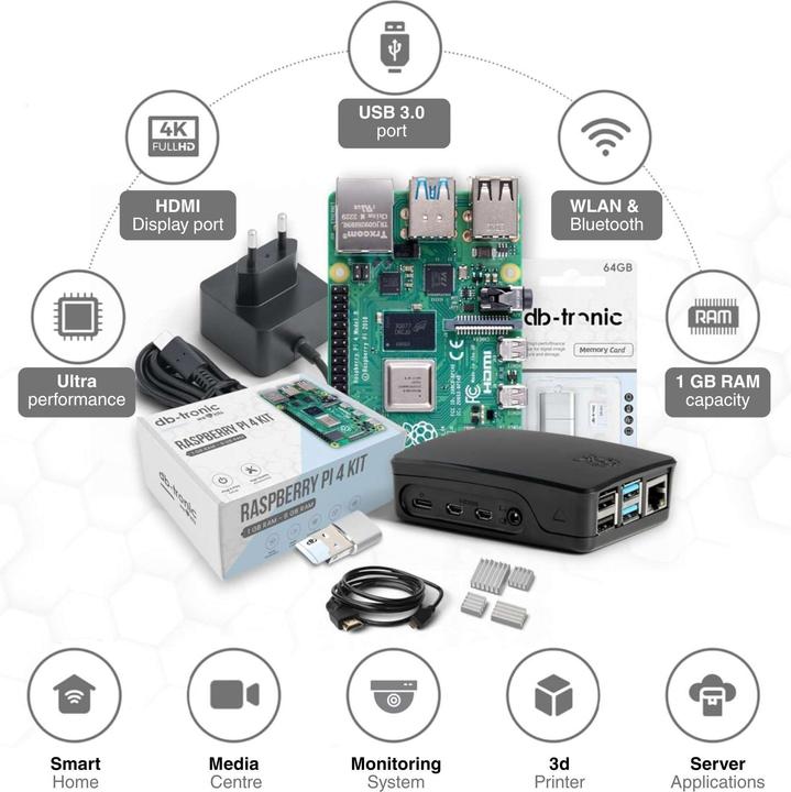 Produktbild Db-tronic Raspberry Pi 4