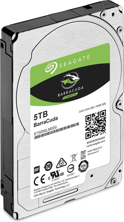 Actual product image Seagate BarraCuda (5 TB, 2.5", SMR)