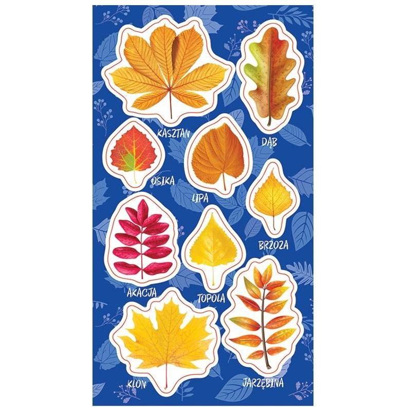 Ranok Multicolore Sticker, Aufkleber Mit Herbstblättern (9 Adesivo)