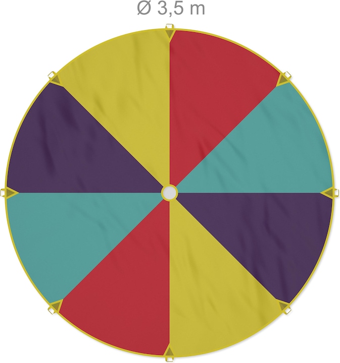 Actual product image Relaxdays Parachute
