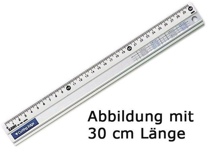 Produktbild Hansa Schneidelineal Aluminium 45 cm (45 cm, Aluminium)