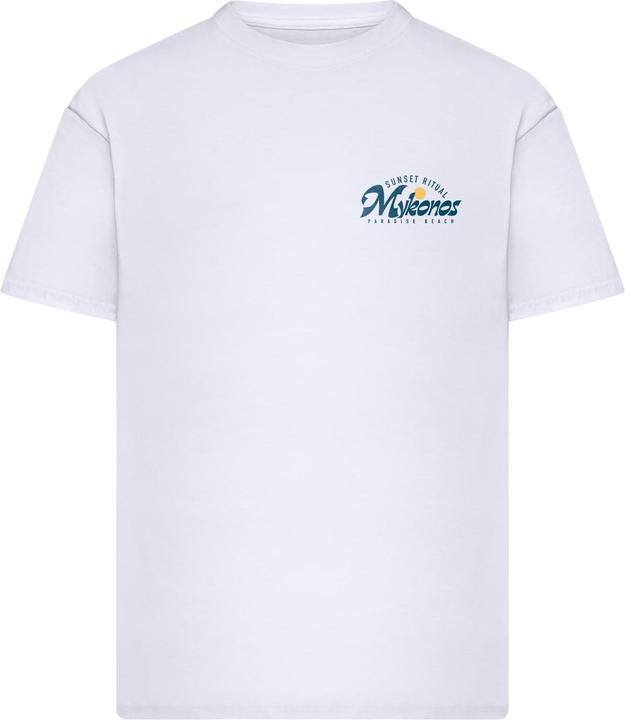 Produktbild MT Mykonos Mood Oversize Tee white S (S)