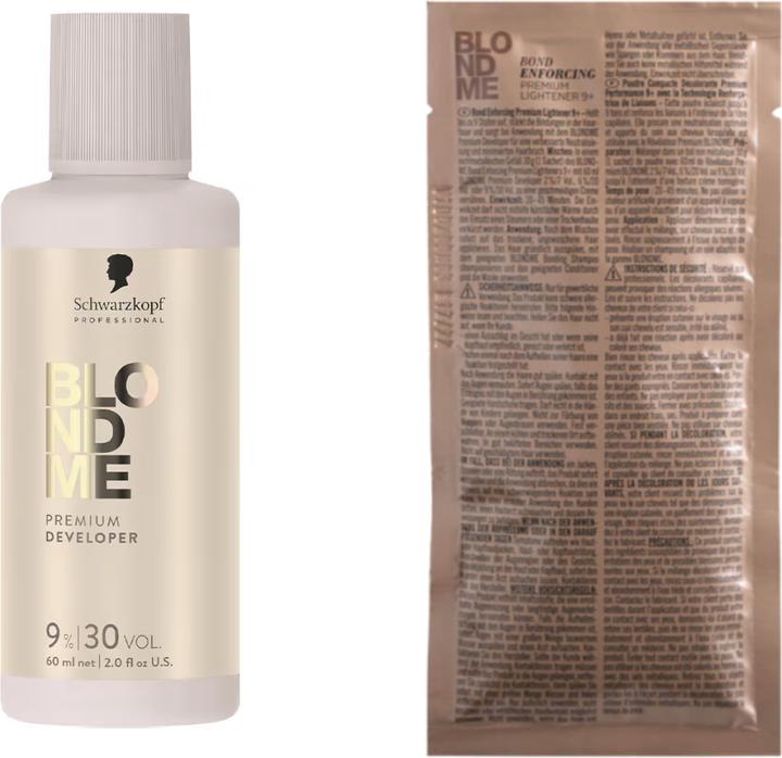 Produktbild Schwarzkopf Professional BlondMe Premium Lightener 9+ & Developer