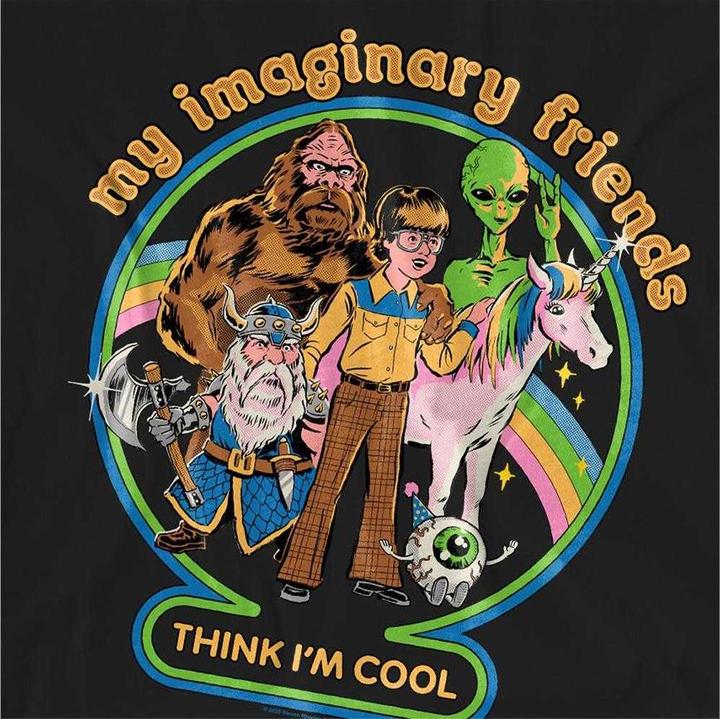 Produktbild Steven Rhodes My Imaginary Friends TShirt (XXL)