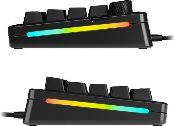 Produktbild Glorious GMMK 3 Pro 65 % Custom Gaming-Tastatur - Pre-Built, ANSI (US), Fox Switches, schwarz (US, Kabelgebunden)