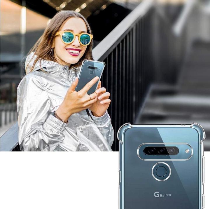 Produktbild Screenguard LG G8S ThinQ Crystal Soft Airbag Bumper (LG G8s ThinQ)