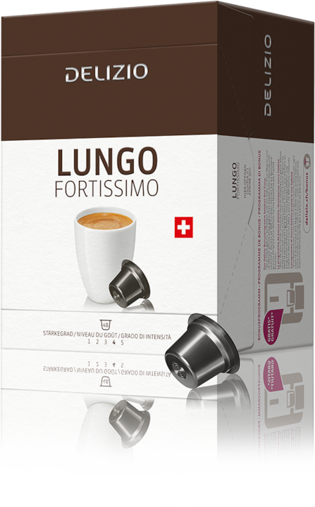 Produktbild Delizio Lungo Fortissimo (48 x Port.)