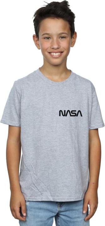 Produktbild Nasa Modern Logo Chest TShirt Jungen (152, 158)