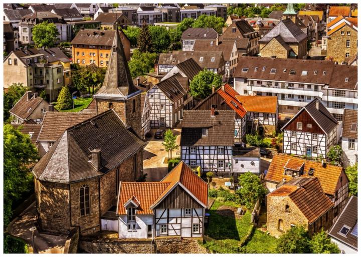 Productafbeelding Bluebird 70035 Puzzel 1000 stuks. Oud dorp (1000 onderdelen)