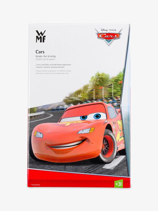 Produktbild WMF Kindergeschirr Kinderbesteck 6tlg Disney Cars2 Edelstahl poliert spülmaschinengeeignet