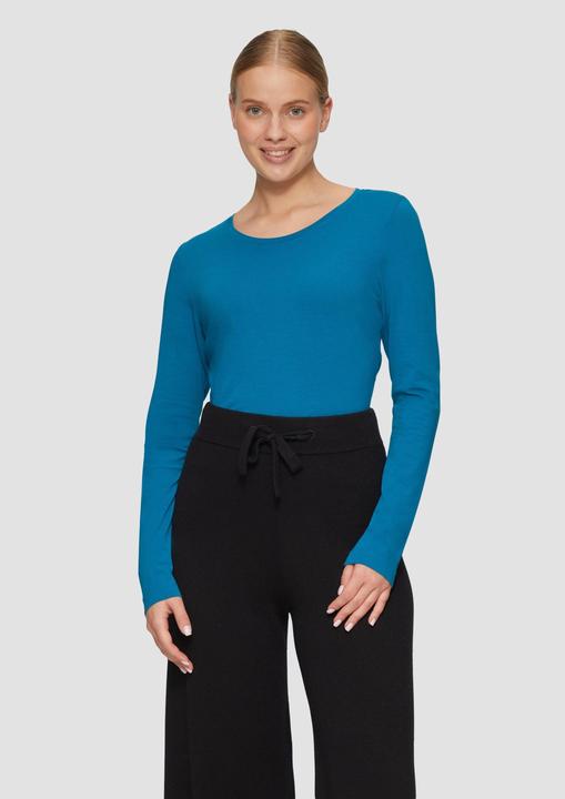 Actual product image S.Oliver T-Shirt Longsleeve aus Baumwollstretch (46)