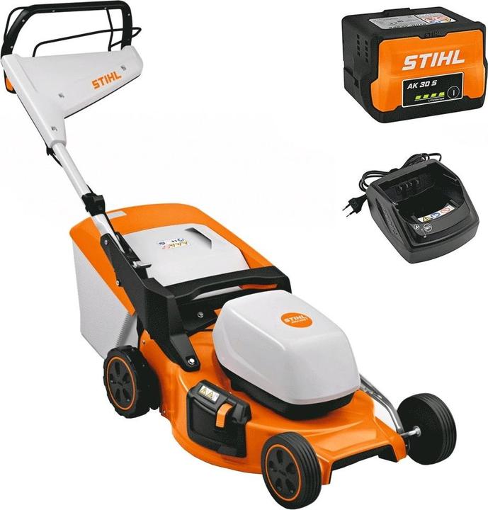 Produktbild Stihl Akku Rasenmäher RMA 253 T Set AK 30 S und AL 101 (Akkubetrieb)