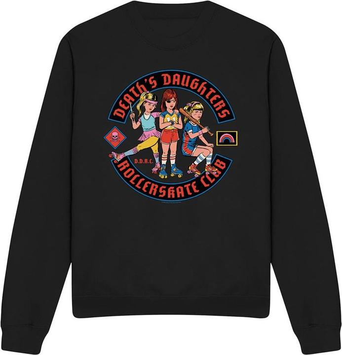 Produktbild Steven Rhodes Death's Daughters Roller Skate Club Sweatshirt (L)