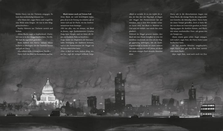 Actual product image Harry Potter und der Gefangene von Askaban (vierfarbig illustrierte Schmuckausgabe) (Harry Potter 3) (German, J.K. Rowling, 2017)