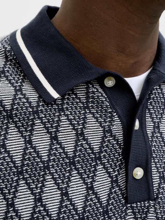 Produktbild Jack & Jones Jprbluzack Structure Knit Polo Ss Ln (M)
