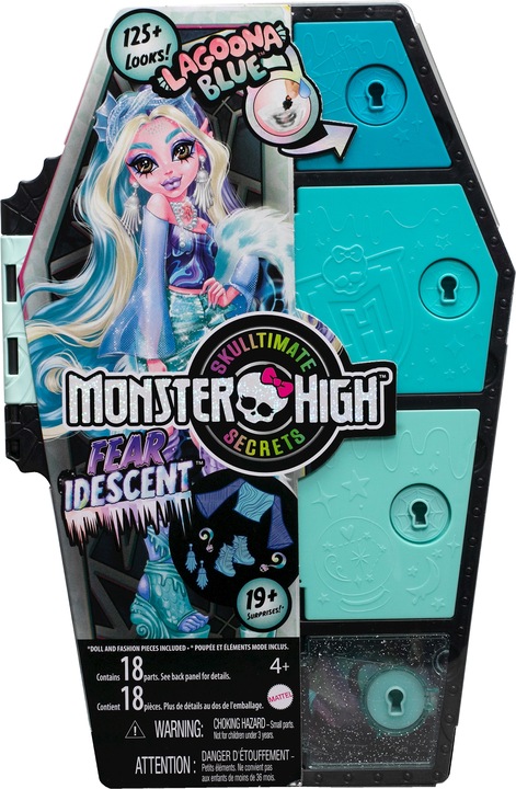 Actual product image Monster High Skulltimate Secrets™ Fearidescent™ Lagoona Blue™ Doll