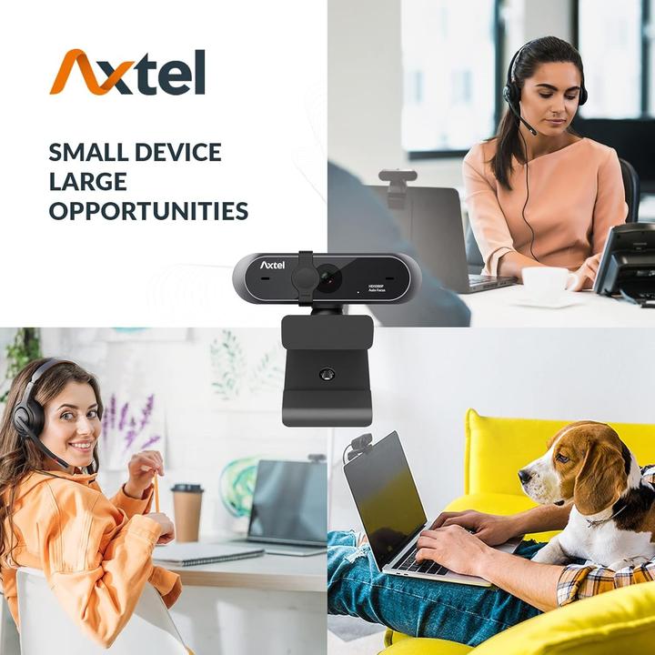 Actual product image Axtel AX-FHD Webcam 2.07 MP Pixel USB 2.0 (2 Mpx)