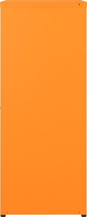 Actual product image En.Casa Metallschrank Burlöv Stahl Orange (88 x 40 x 35 cm)