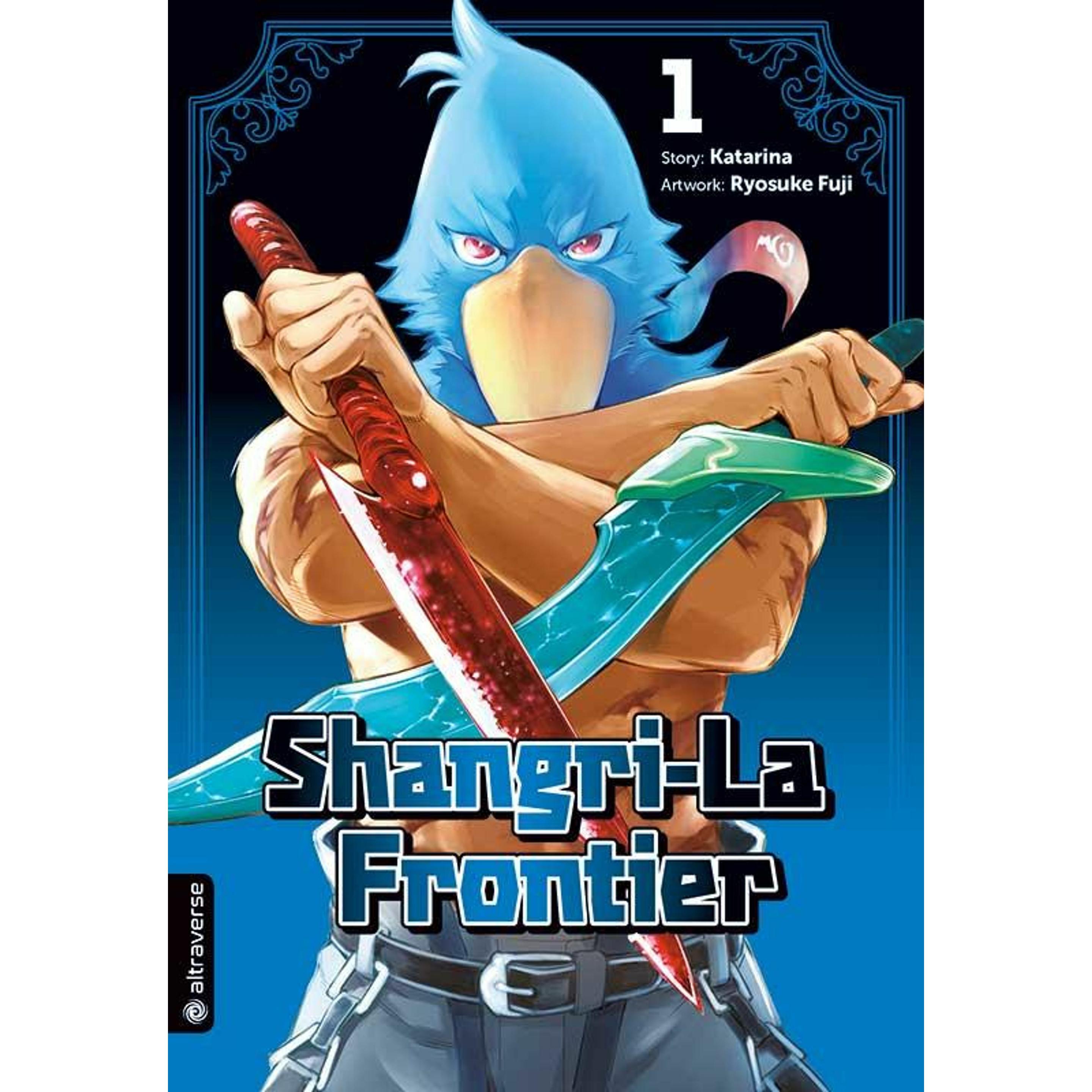 Shangri-La Frontier 01, Belletristik von Ryosuke Fuji