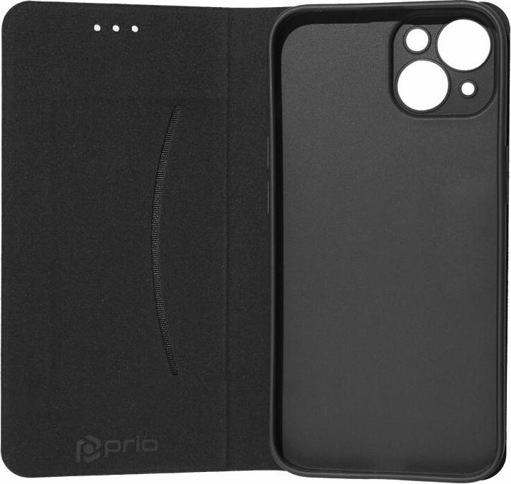 Produktbild prio Book Case Fashion für iPhone 14 schwarz-rot (Apple iPhone 14)