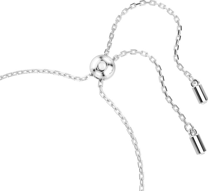 Actual product image Swarovski Una Angelic Armband Rundschliff Doppelseitige Motive Weiss Rhodiniert (24 cm, Swarovski Metal)
