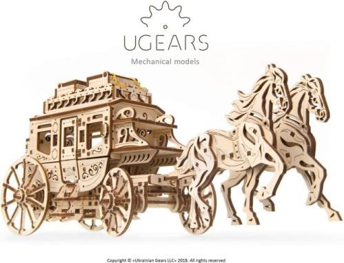 Produktbild Ugears Pferdekutsche