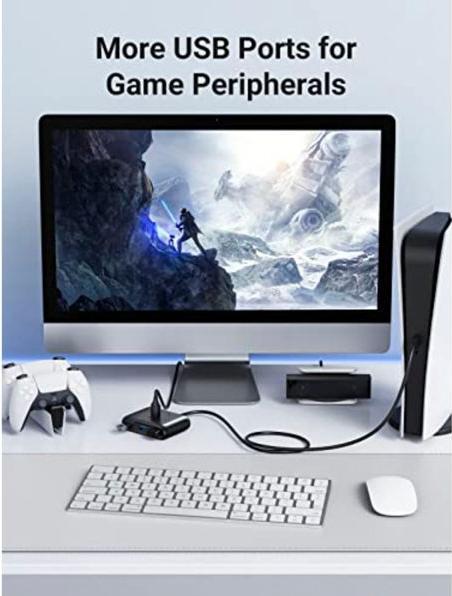 Produktbild Ugreen 4 in 1 Data Hub (USB-A, 4 Ports)