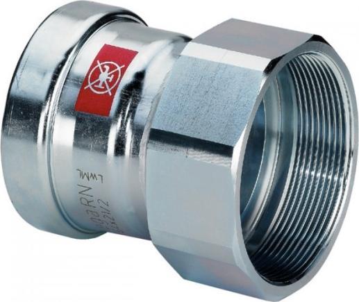 Actual product image Viega GmbH & Co KG Adapter Prestabo galvanised steel thread with SC-Contur 35mmx1